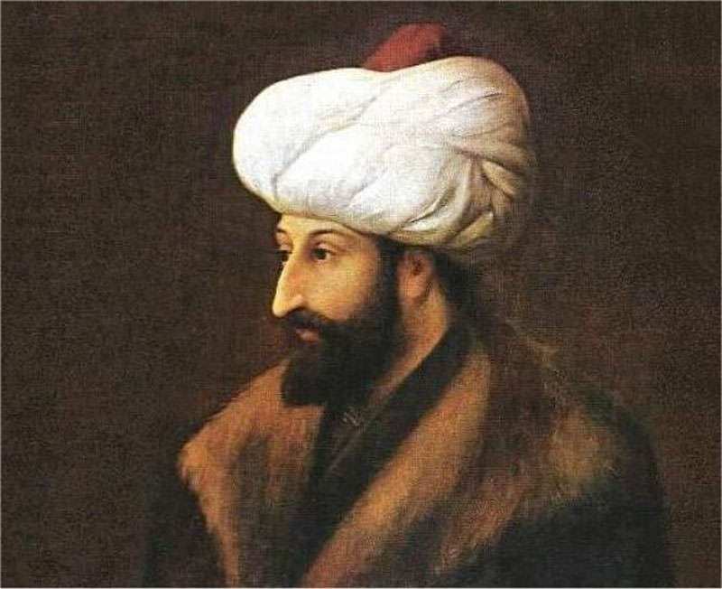 fatih sultan mehmet portresi