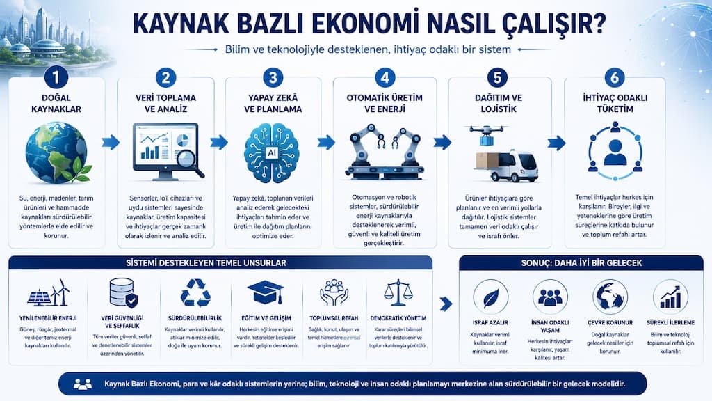 kaynak bazlı ekonomi infografik