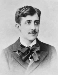 marcel proust karakalem
