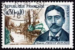 marcel proust stamp