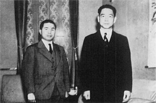 Yakuza Lideri Kodama Yoshio & Wang Jingwei