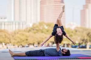 acro-yoga