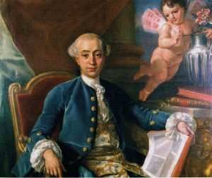 Giacomo Casanova by Anton Raphael Mengs