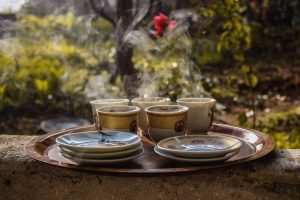 porselen çay fincanları