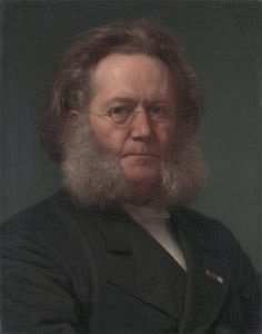 henrik ibsen portre