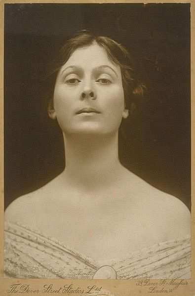 Isadora Duncan portre