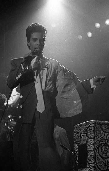 prince in brussels in 1986