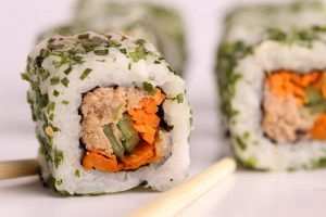 ton balıklı california roll