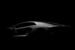 lamborghini in black