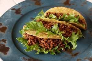 taco meksika yemeği