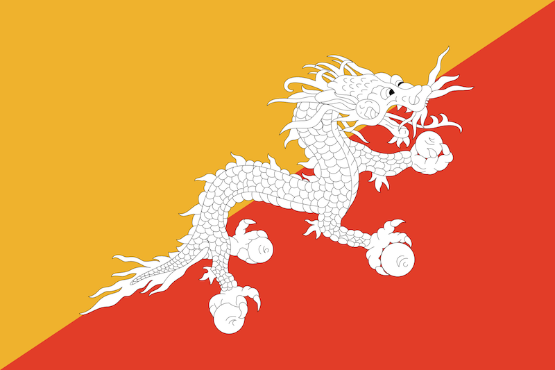 Bhutan Bayrağı