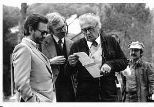 Rossellini-Renzo-Daniel-Toscan-Plantier-Federico-Fellini-ons-set-Citta'-delle-Donne