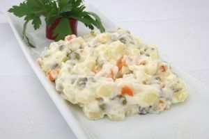 rus salatası, amerikan salatası, olivier salatası