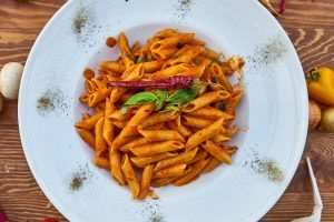 arrabbiata soslu makarna