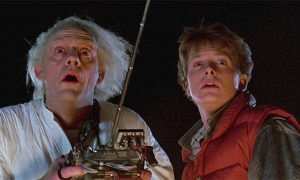 dr. brown ve marty mcfly