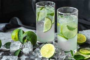 kolay kokteyl gin cin limon buz