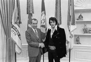 elvis presley richard nixon