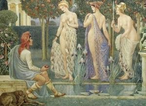 Walter Crane, The Judgement of Paris, 1909