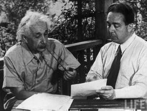Albert Einstein & Leo Szilard
