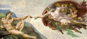 michelangelo ademin yaratılışı