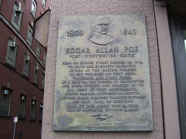 Edgar Allan Poe boston