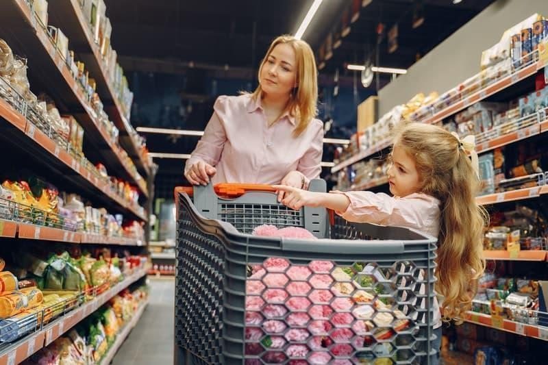 aile alışveriş süpermarket