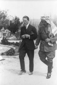 T.E. Lawrence & Emir Abdullah, Kudüs, 1921