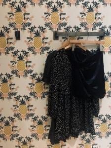 clothes on the wall