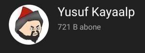 yusuf kayaalp youtube kanalı