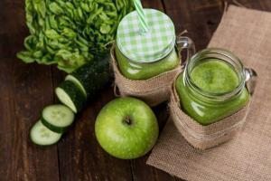 healthy food drink green