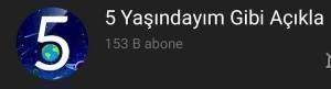 5 yaşındayım gibi anlat youtube kanalı