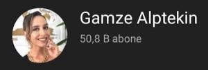 gamze alptekin youtube kanalı