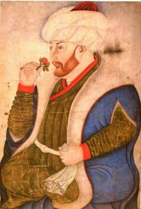 fatih sultan mehmet minyatür