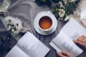 şiir kitap çay papatya