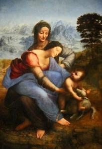 virgin child with saint anne