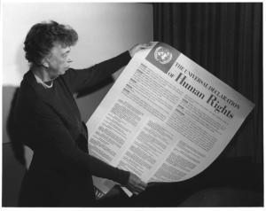 Eleanor Roosevelt, İnsan Hakları Evrensel Bildirgesi