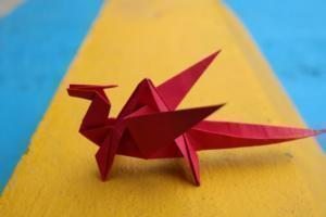origami ejderha
