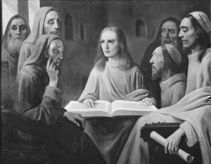 Jesus_unter_den_Schriftgelehrten_von_Han_van_Meegeren