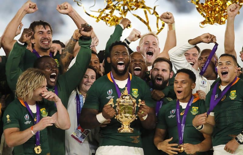 Rugby şampiyonu güney afrika 2019