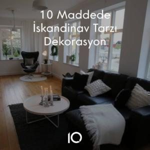 iskandinav tarzı dekorasyon