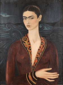 Kadife Elbiseli Otoportre, 1926 Frida Kahlo