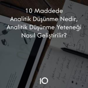 analitik düşünme