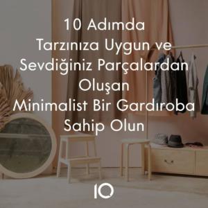 minimalist gardırop