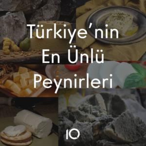 türkiye'nin en ünlü peynirleri