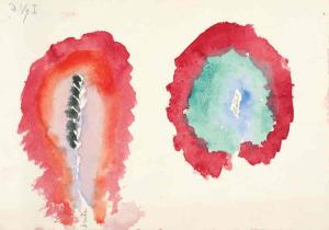 Hilma af Klint wheat and wormwood