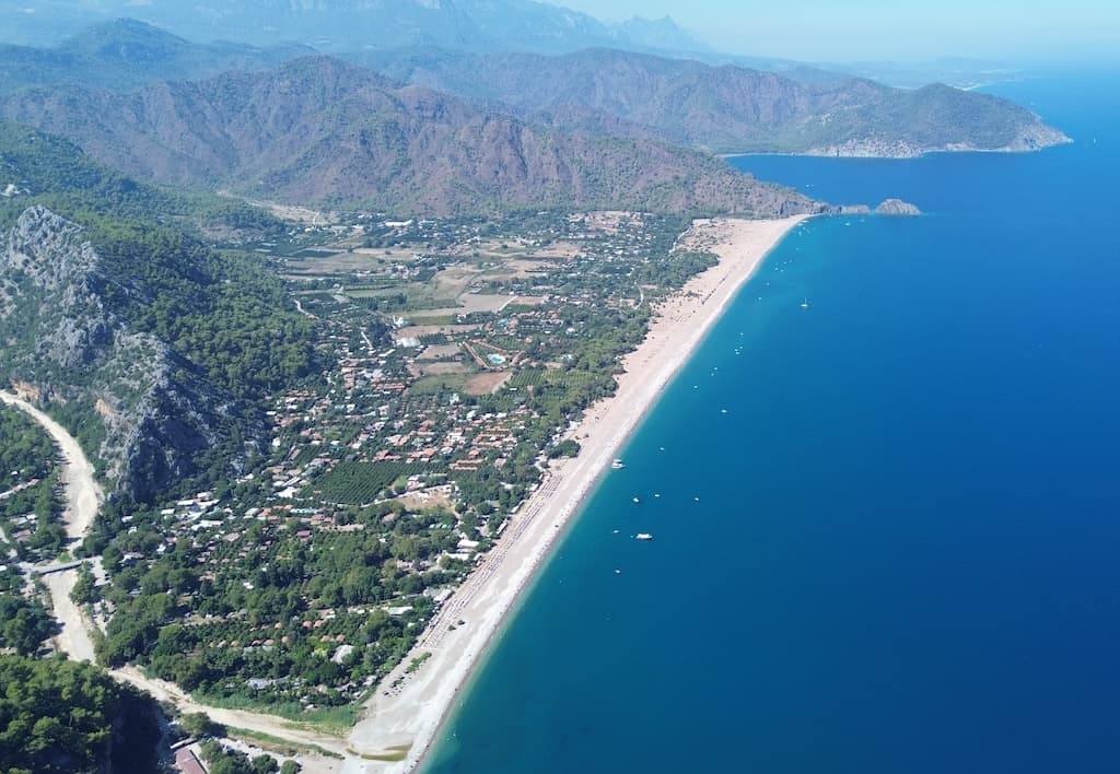 Çıralı plajı Kemer Antalya