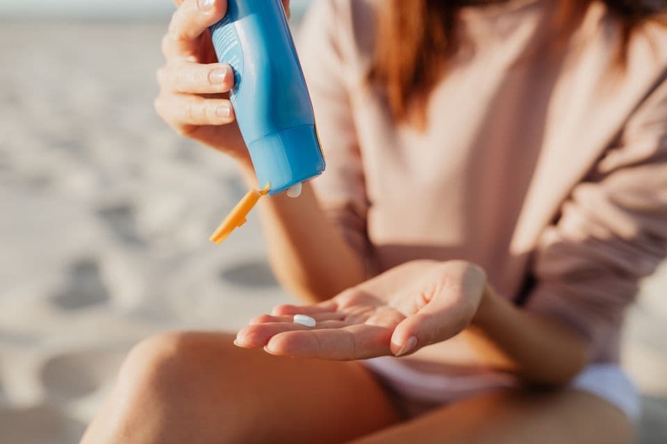 güneş kremi sun cream