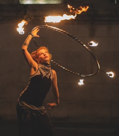 flow arts hula hoop
